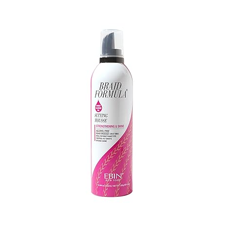 EBIN -  Braid Formula Setting Mousse Almond 254ml