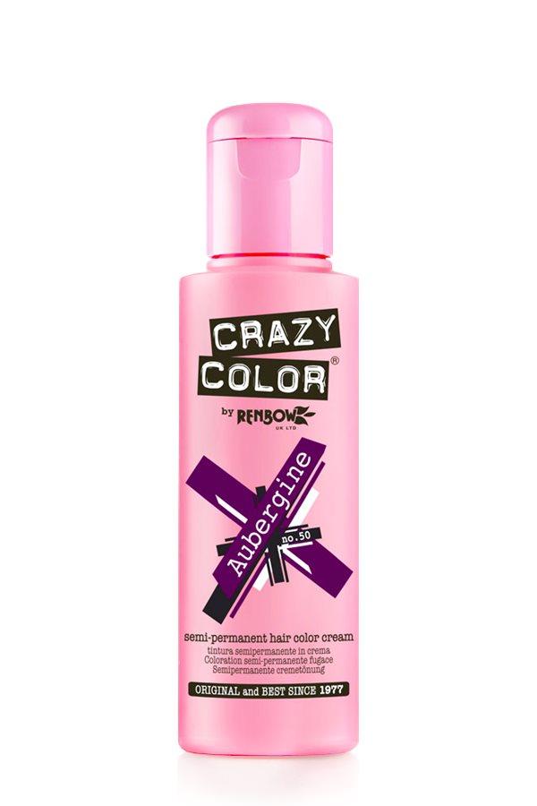 Crazy Color - 50 Aubergine 100ml