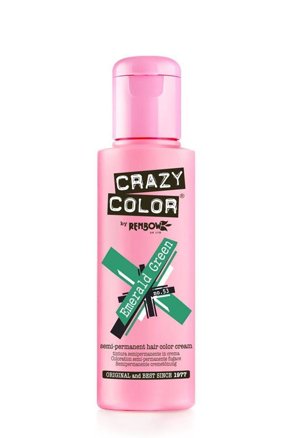 Crazy Color - 53 Emerald Green 100ml