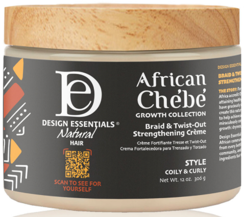 Design Essentials - Braid & Twist-Out Strengthening Crème 306g