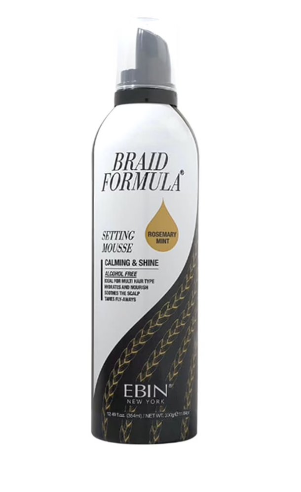 EBIN - Braid Formula Setting Mousse Rosemary Mint 254ml