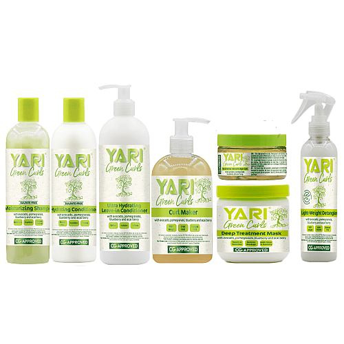 Yari Green Curls - Set (7 Pieces)