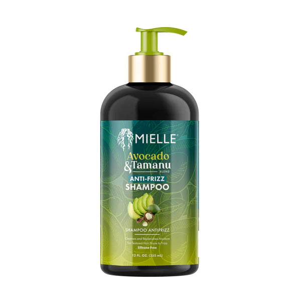 Mielle -Avocado & Tamanu Anti-Frizz Shampoo 12oz