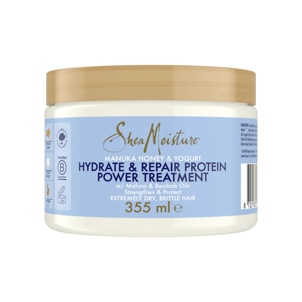 Shea Moisture - Manuka Honey & Yogurt Hydrate + Repair Protein Power Treatment 355ml