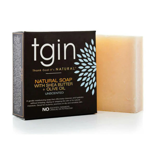 TGIN -  Natural Soap With Shea Butter + Olive Oil Unscented