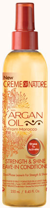 Creme of Nature - Argan Oil Strength & Shine Leave-in Conditioner 8.45oz