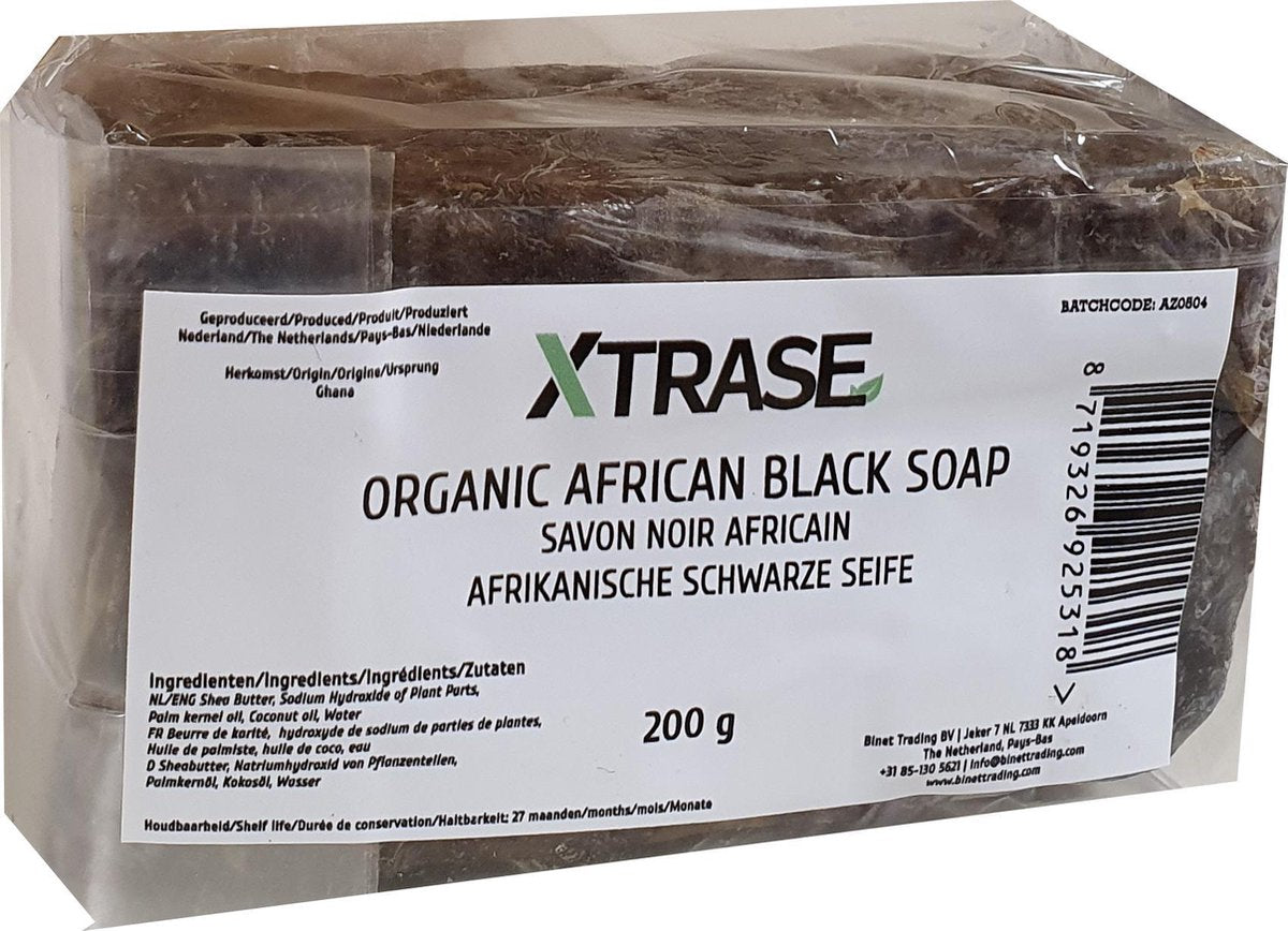 Xtrase - Organic African Black Soap 200 gr