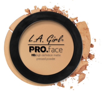 La Girl - Pro Face Matte Pressed Powder GPP608 Soft Honey