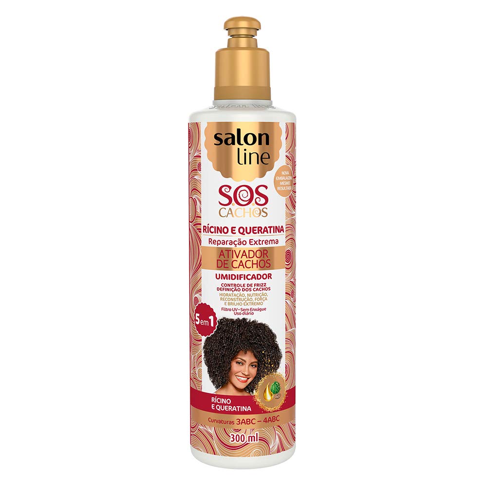 Salon Line - Restoration Castor And Keratin Curl Activator 10.1oz