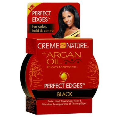 Creme Of Nature - Argan Oil Perfect Edges Black 2.25oz