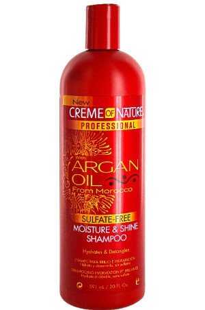 Creme of Nature - Argan Oil Sulfate-Free Moisture & Shine Shampoo 20oz