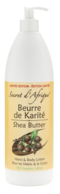 Secret d'Afrique - Shea Butter Hand & Body 1000ml