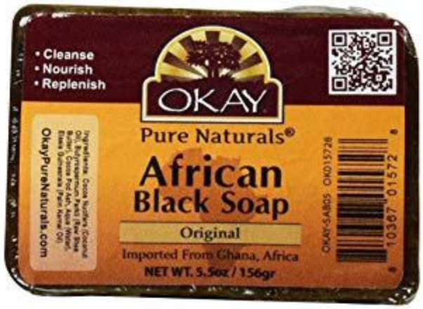 OKAY African Black Soap Original 5.5oz