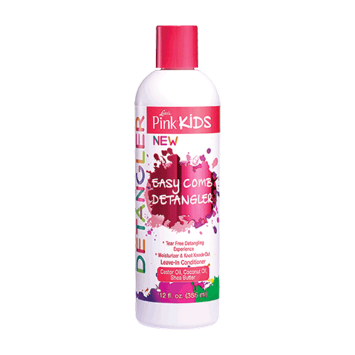 Pink - Kids Easy Comb Detangler 12oz