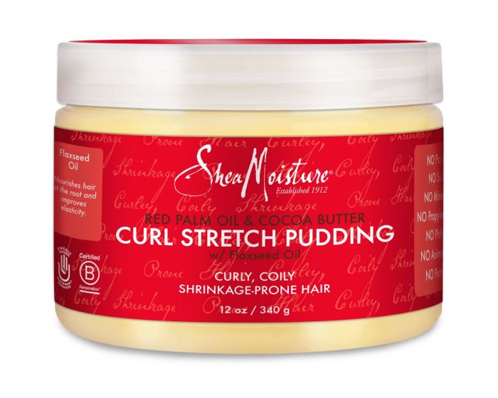 Shea Moisture - Red Palm Oil & Cocoa Butter Elongating Pudding 12oz