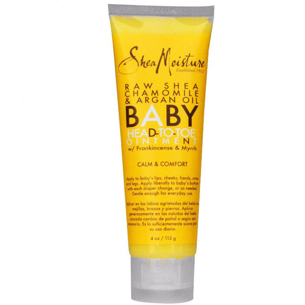 Shea Moisture - Baby Head-To-Toe Ointment, Raw Shea Chamomile & Argan Oil 4oz